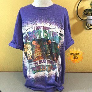 NEW ADULT UNISEX LARGE Handmade "Tarot Cards" Tee